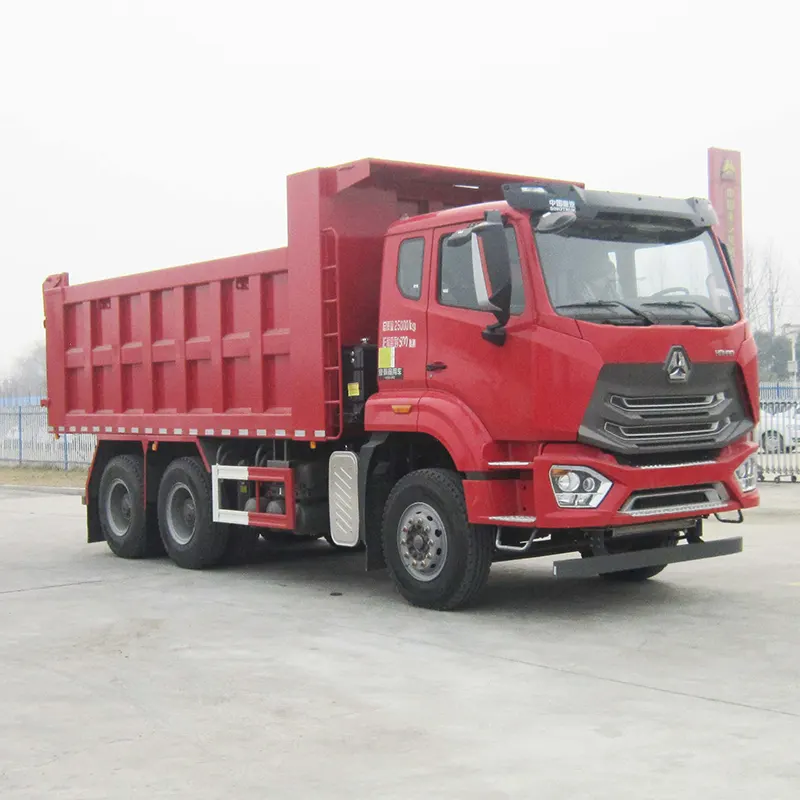 Sinotruk Howo 6×4 ダンプカー トラック ユーロ II 371hp 20cbm ダンプ ボックス